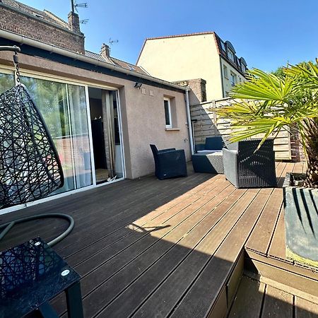 Oasis Citadine Terrasse Intime Jardin Privatif En Plein Centre Ville 70M2 Cambrai Kültér fotó
